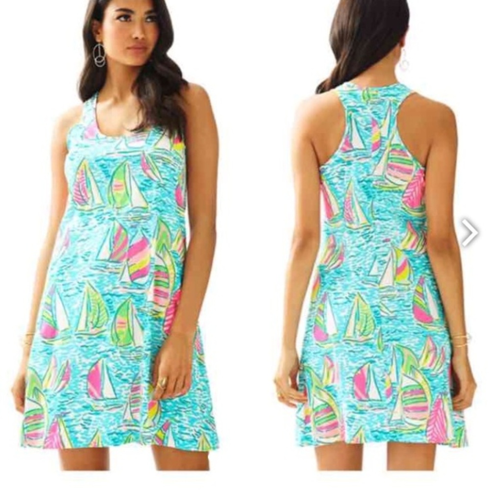 {S} Lilly Pulitzer Melle Dress- You Gotta Regatta